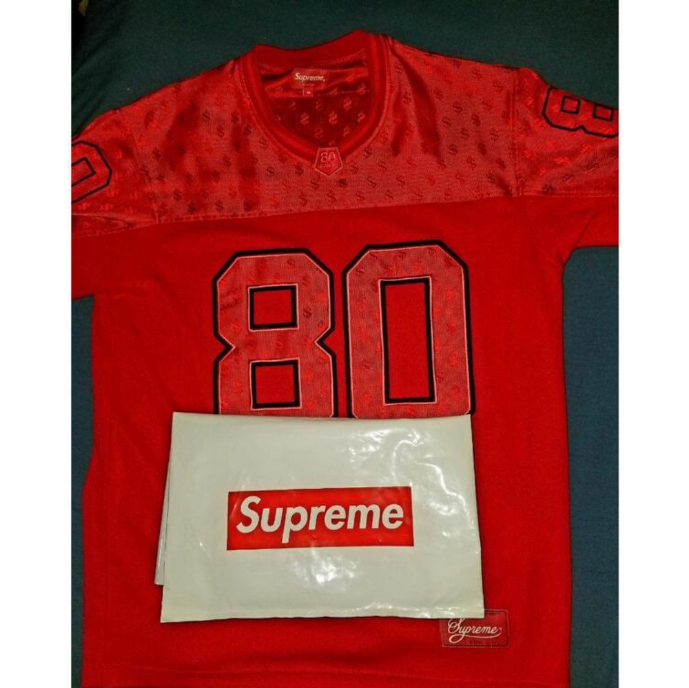 Red Supreme Football Jersey